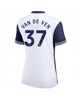 Tottenham Hotspur Micky van de Ven #37 Heimtrikot für Frauen 2024-25 Kurzarm